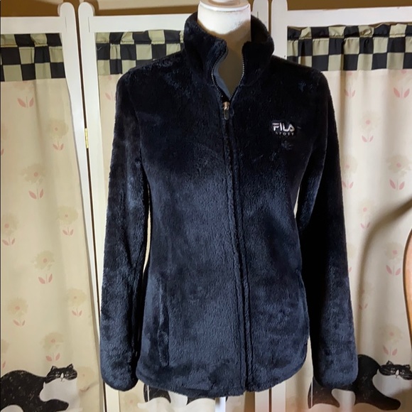 fila sport fuzzy jacket